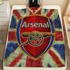 Arsenal Football Club3 Flannel Blanket, High Quality Comfortable for All Seasons, Home Decor, Warmth and Comfort