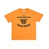 Maison Margiela T-Shirt aus Baumwolle mit Digitaldruck, Modell M374, Orange