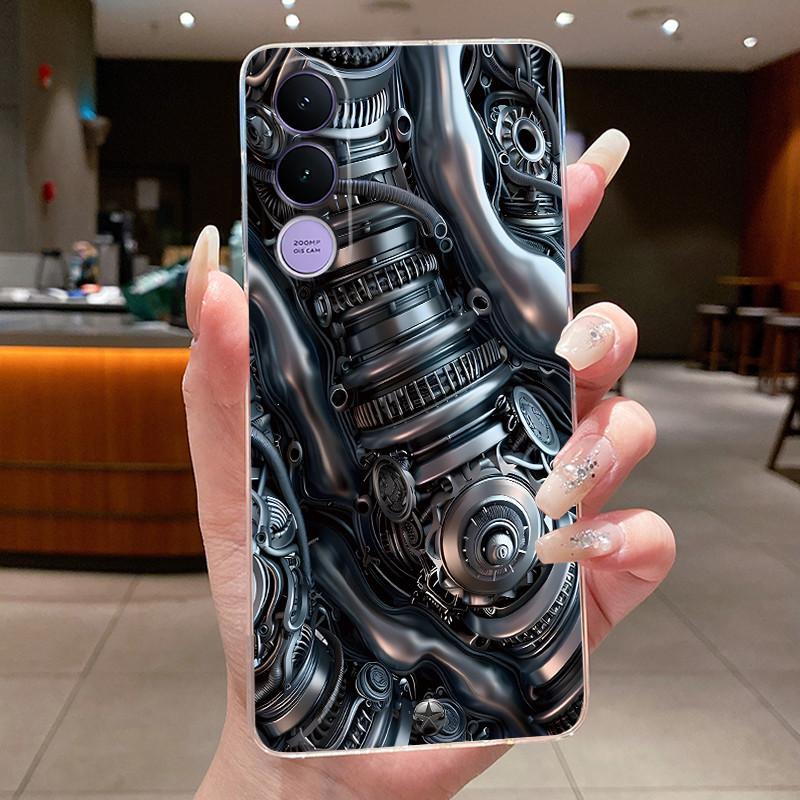 Casing For Vivo V70 FE V70FE 5G V2550 Phone Case Aesthetic Luxury Cute Cool Boys Girls Soft Silicone Transparent TPU Cover Shell