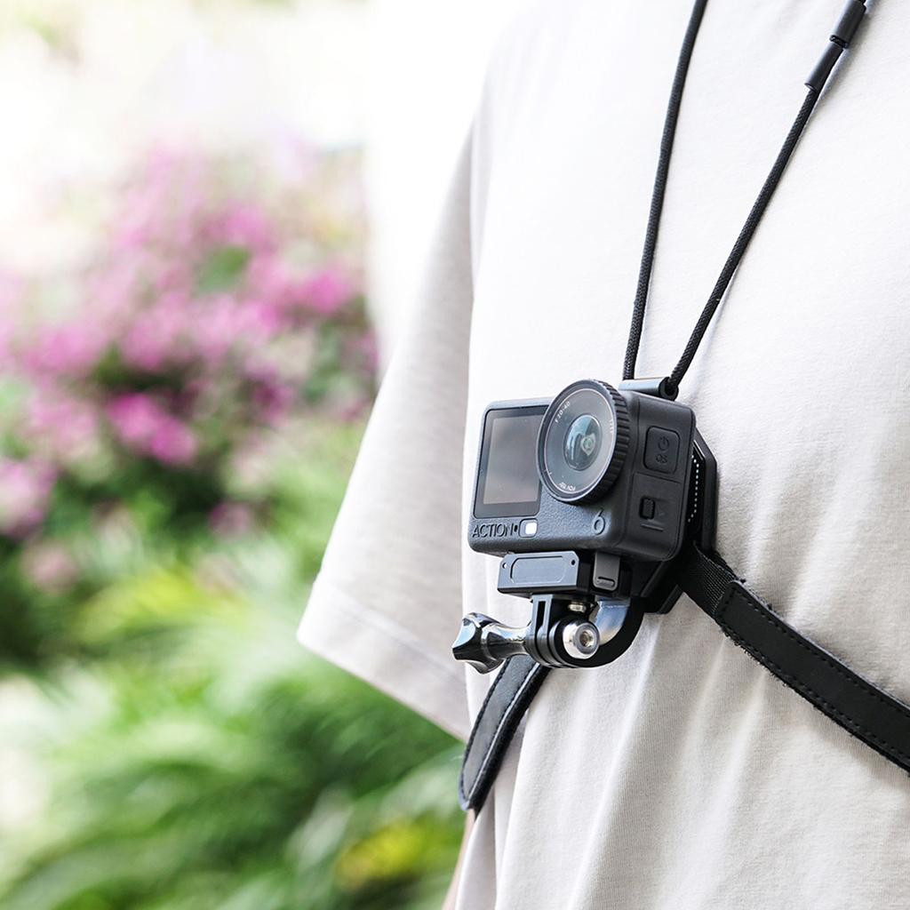 Sichere magnetische Ladestation Voraufzeichnung Tragbarer Halter zur Befestigung am Hals für Insta360Go Ultra Mini-Kamera