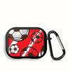 Case For Airpods 1 Pro2 3 Pro 2 Pro3 4 Earphone Cases Cover Colorful Cartoon Football-