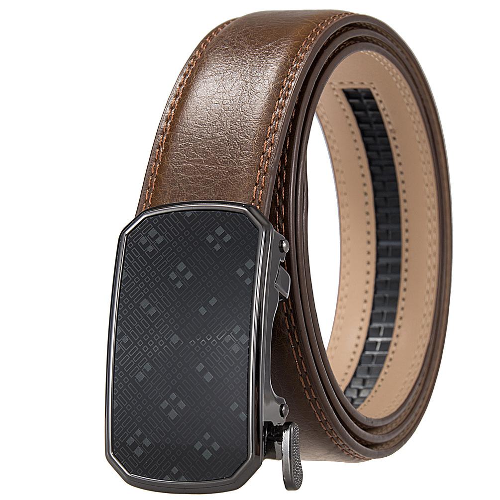 Curea de modă pentru bărbați, purtând curea cu cataramă automată Ly36-8049