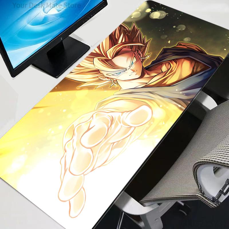Anime Mouse Pad Dragon Ball Gamer Large Computer Notebook Pc Mousepad Carpet Gaming Accessories Keyboard Desk Mat
