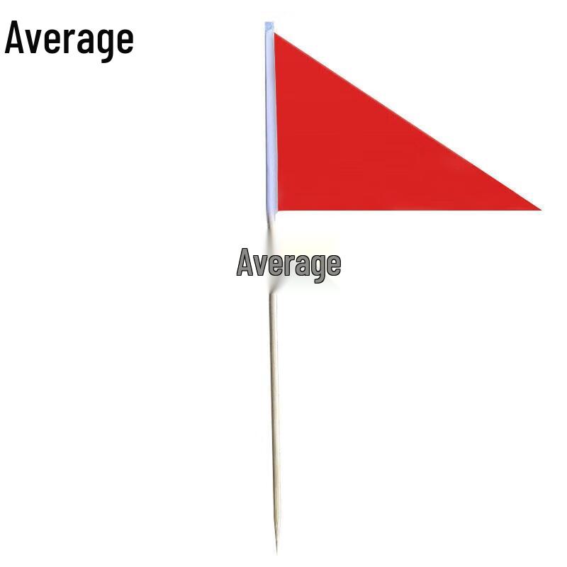 Small Red Ground Training Flags (10-Pack)