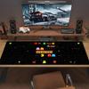 Pacman Custom Name Large Size Mouse Pad Large Gaming Table Cushion Non-slip Laptop Tablet Big Mousepad XXL Mat Mini PC Playmat With Lock Edge