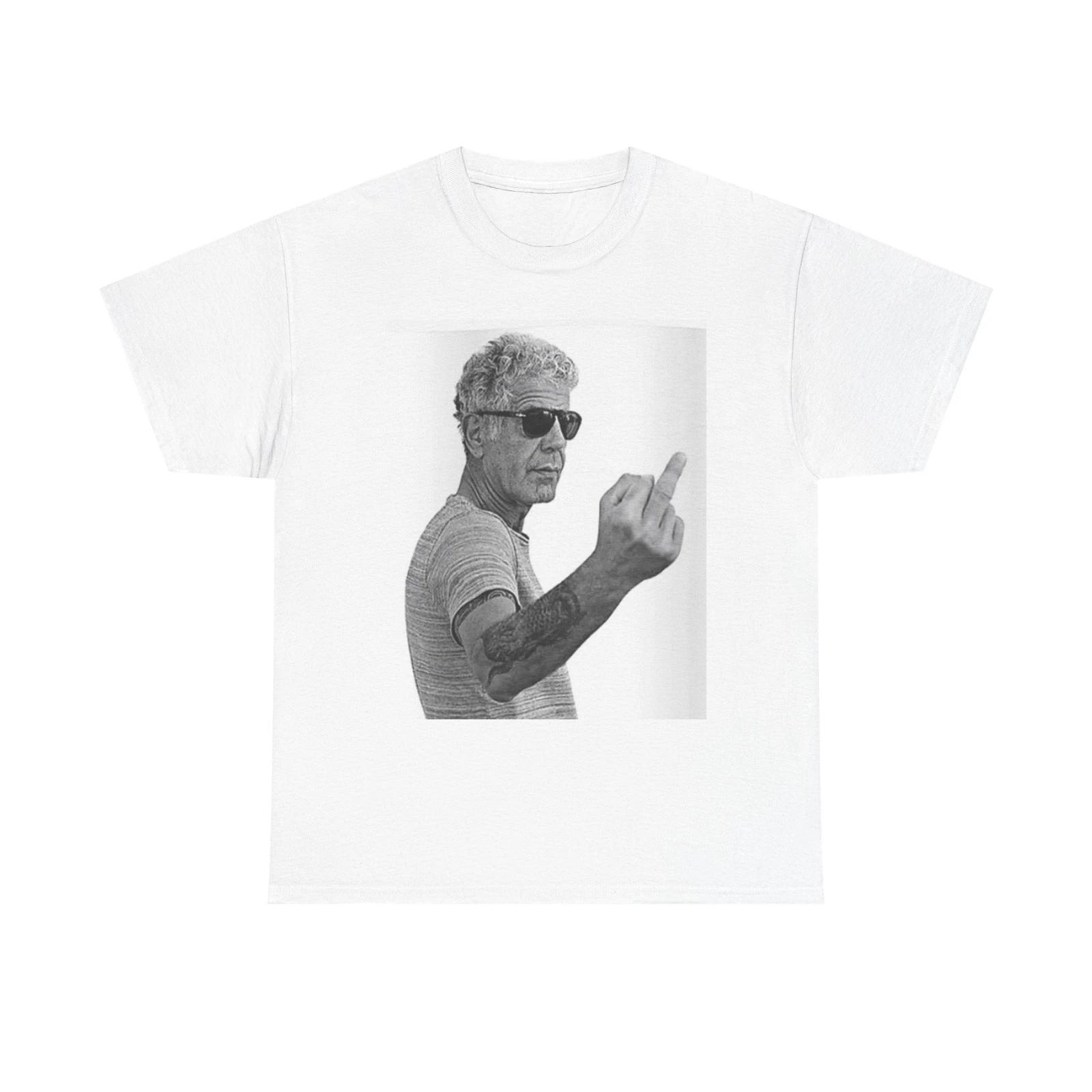 Men s and Women s T-shirts Anthony Bourdain XXL