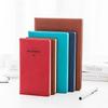 PU Leather Bound Small Office Notepad Diary