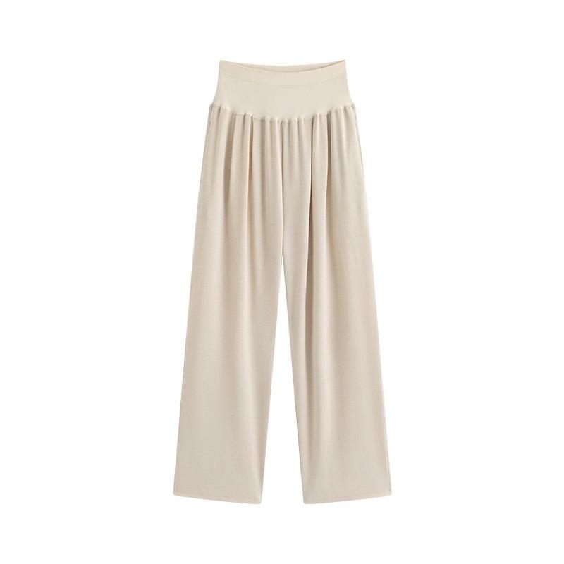 Maternity pants casual pants loose outer wear spring and summer thin drape and thin Pupu clothing versatile maternity pants wide-leg pants