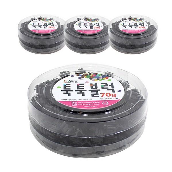 

Easypia Tuktuk Block 70г х 4р, черный, популярные корейские игрушки