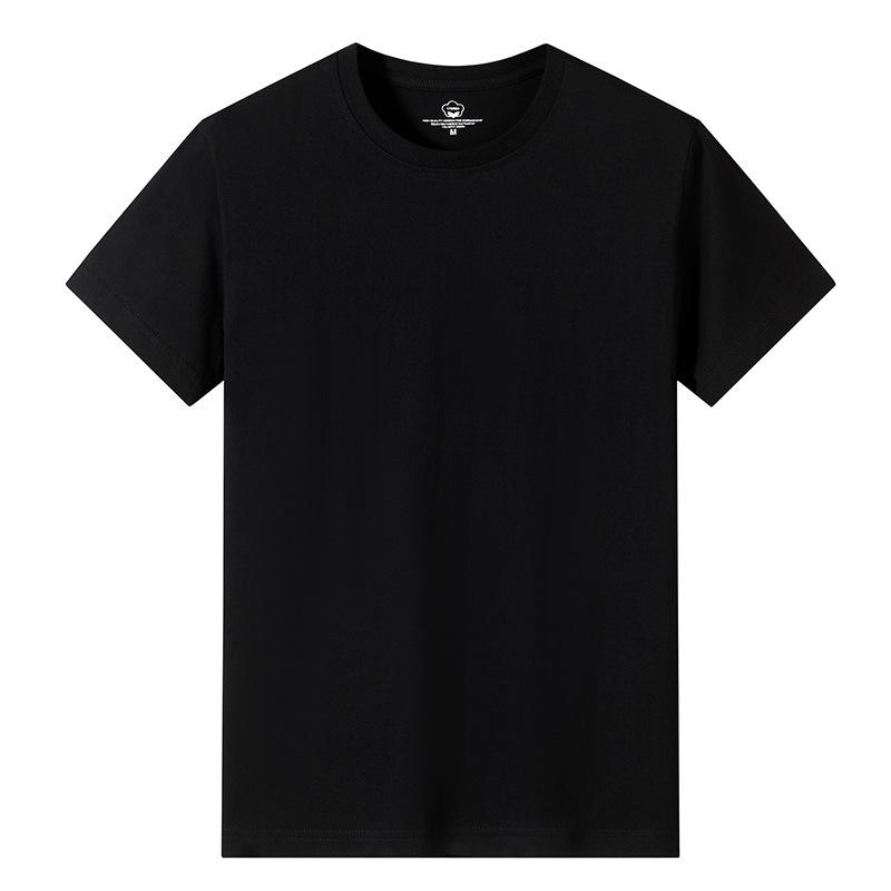 Men's Summer Casual Comfortable T-shirt Quick Drying Short Sleeved Round Neck Sports Training T-shirt Men's Solid Color Breathable Running Top