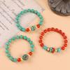 Ethnic Style Beaded Bracelet, Retro Exotic Style Chain, Men's and Women's Simple Bracelet