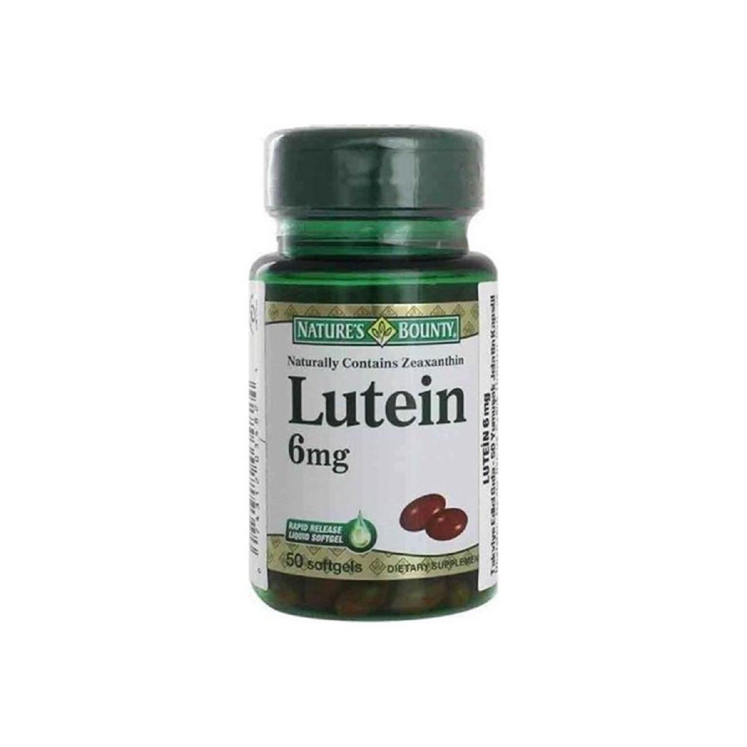 

Lutein 6 Mg 50 Capsules