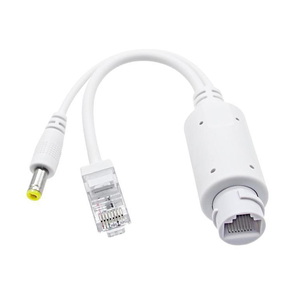 Active 48V To 12V Waterproof PoE Splitter Adapter IEEE 802.3af Compliant for IP Camera VoIP Phone Tech Gadgets