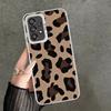 Leopard Print Trend Desgin Soft Phone Case for Samsung A17 A16 A15 A14 A13 A57 A56 A55 A54 A53 A37 A36 A35 A34 A33 A26 A25 A24 A