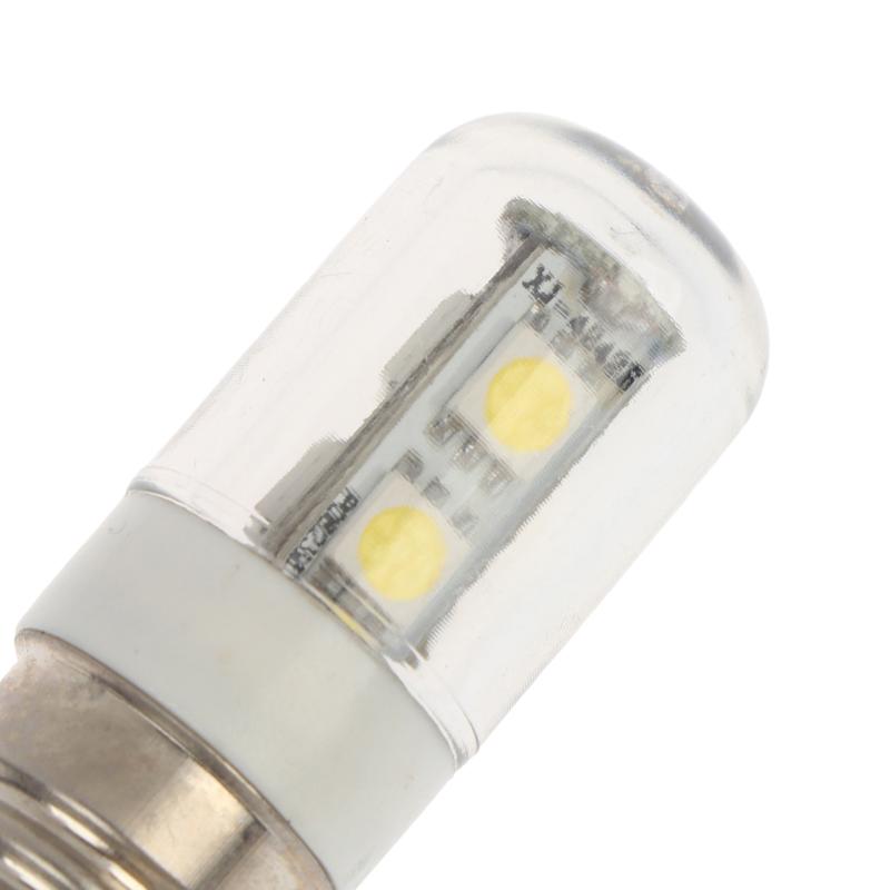 E12 E14 E17 Led Fridge Light Bulb 220V Refrigerator Corn Bulb Led Lamp Cold White Replace Halogen Chandelier Lights