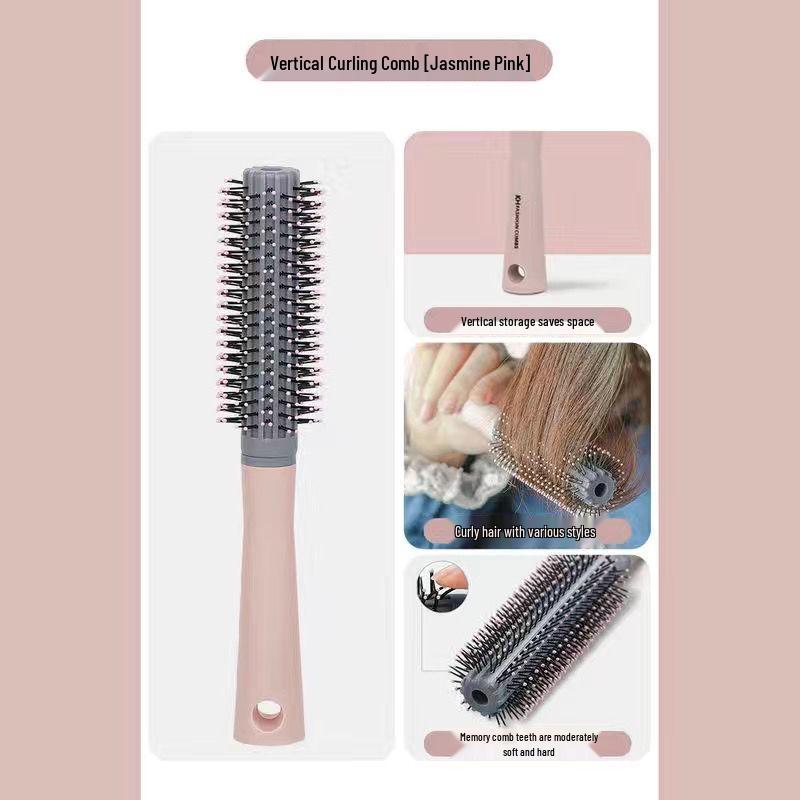 Women's Air Cushion Massage Comb - Anti-Static Curved Design for Styling and Detangling