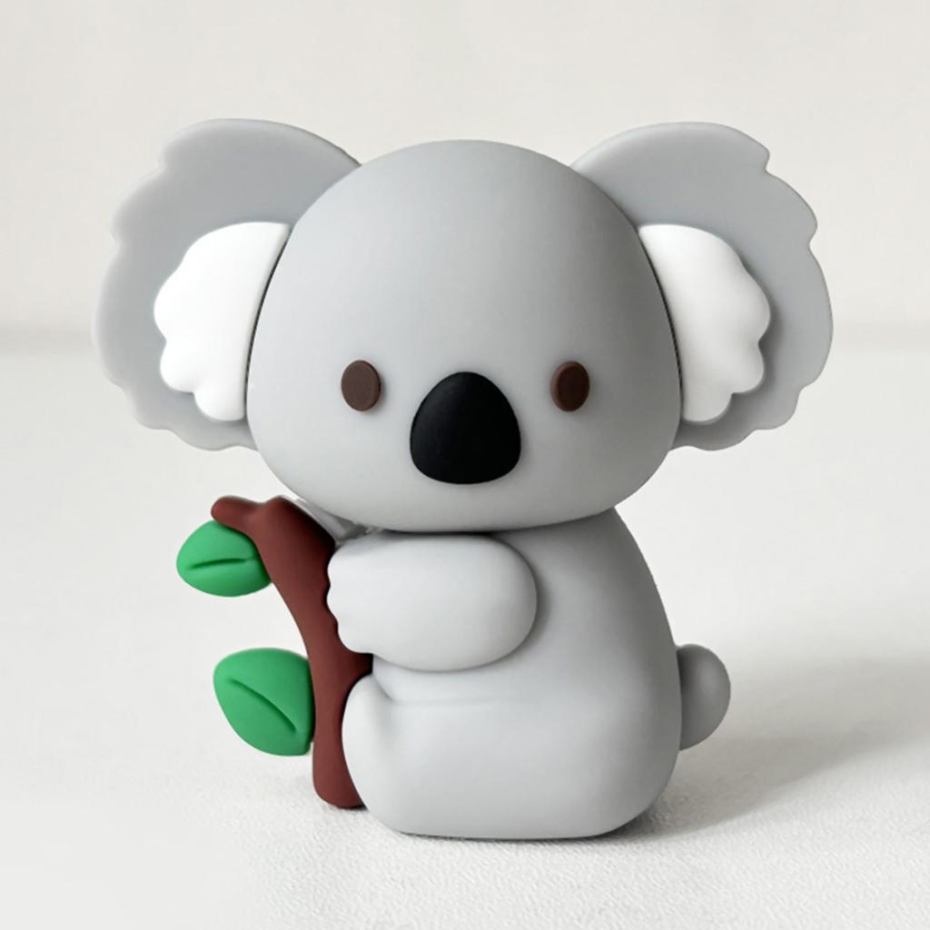Jungle Baby Shower Cake Decoration Koala Bee Cake Topper Safari Animals Cake Decoration for Birthday Party Supplies