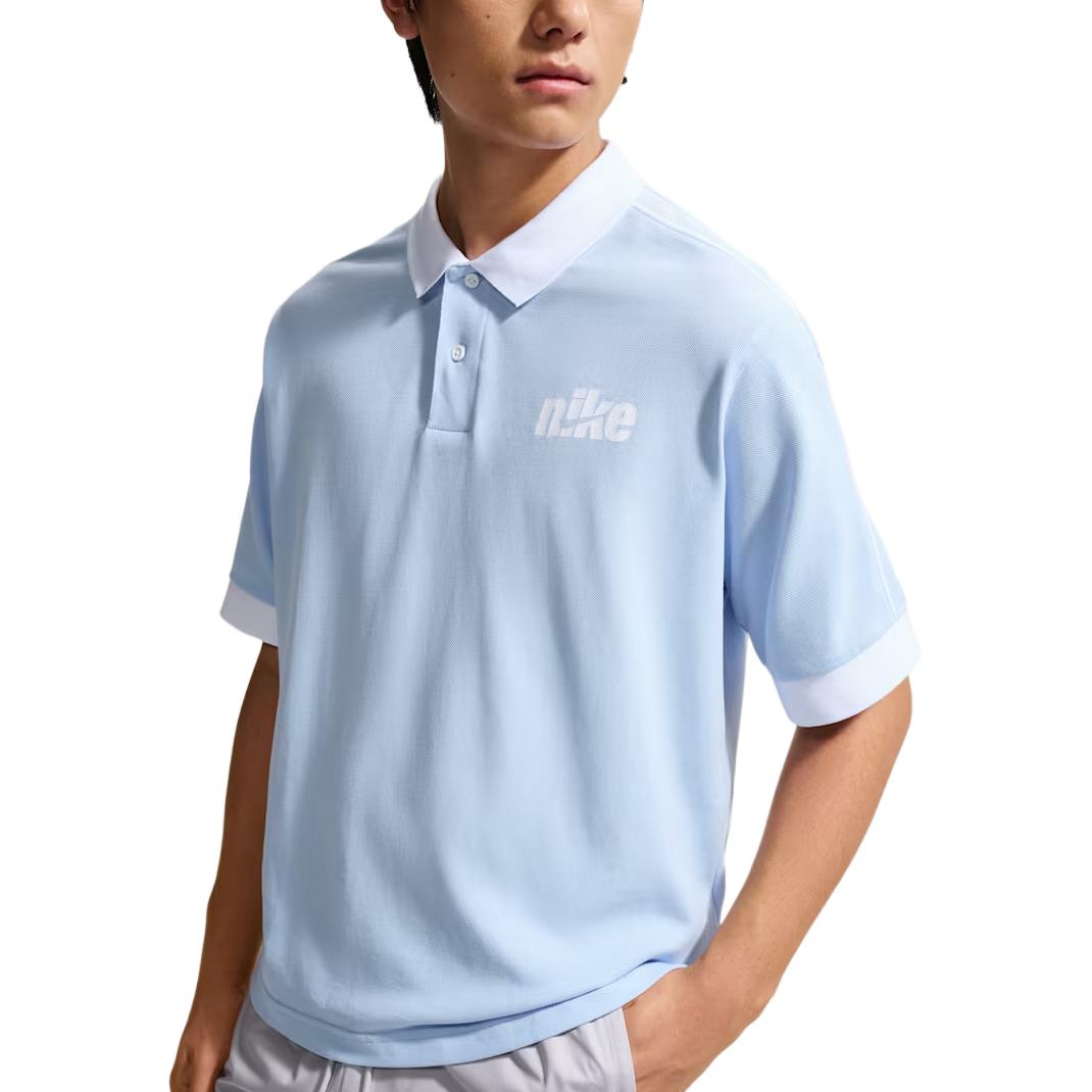 Nike Sportswear Club Relaxed Soft Polo Shirt Men tops IF0724-407 S