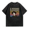 Doc Holliday IT Appears My Hypocrisy Knows NO Bounds Vintage T Shirt SweaT vintage Washed homme Stretched fashion Unisex