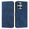 For Motorola Moto G66y 5G/Motorola Moto G66j 5G/Motorola Moto G56 5G Stand Case PU Leather Phone Cover Imprinted Heart Pattern