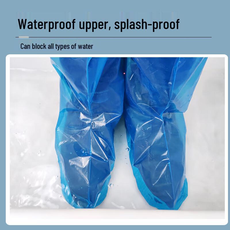 Linpan Disposable Waterproof Shoe Covers