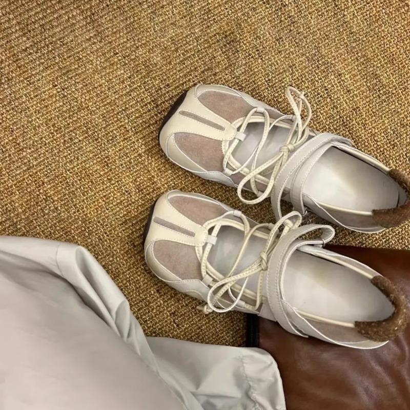 Flats Women Sneakers Casual Sport Shoes Square Toe Bow Loafers Sandals 2025  Summer Running Shoes Zapatillas De Deporte