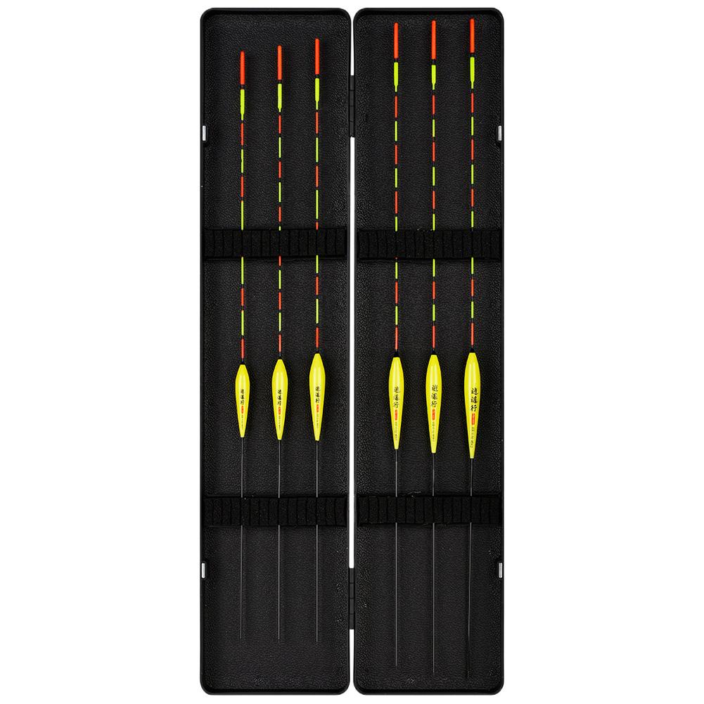 Fishing Float Combination Set Fishing Bobbers with Storage Box Fishing Floats Bobbers High Sensitivity for Outdoor Fishing