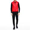 Emporio Armani EA7 Letter Print Stand Collar Zipper Down Vest Men Vest Red 8NPQ01-PN29Z-1451