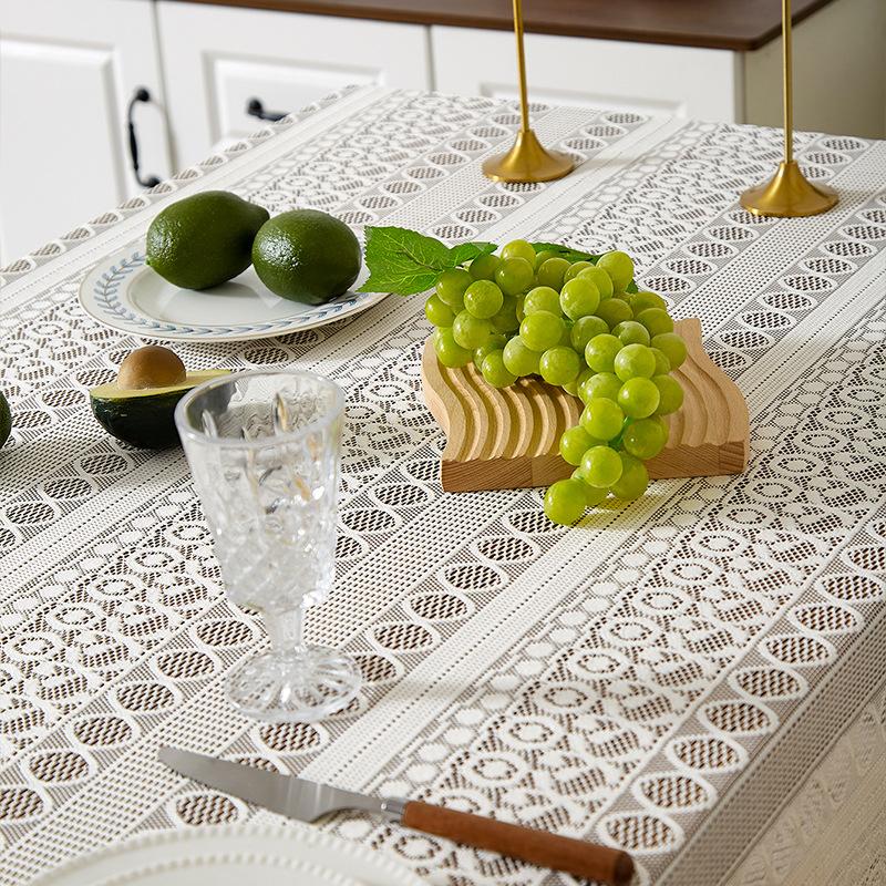 Neue böhmische Spitzentischdecke Esstischdecke Hohl Haushaltstischdecke