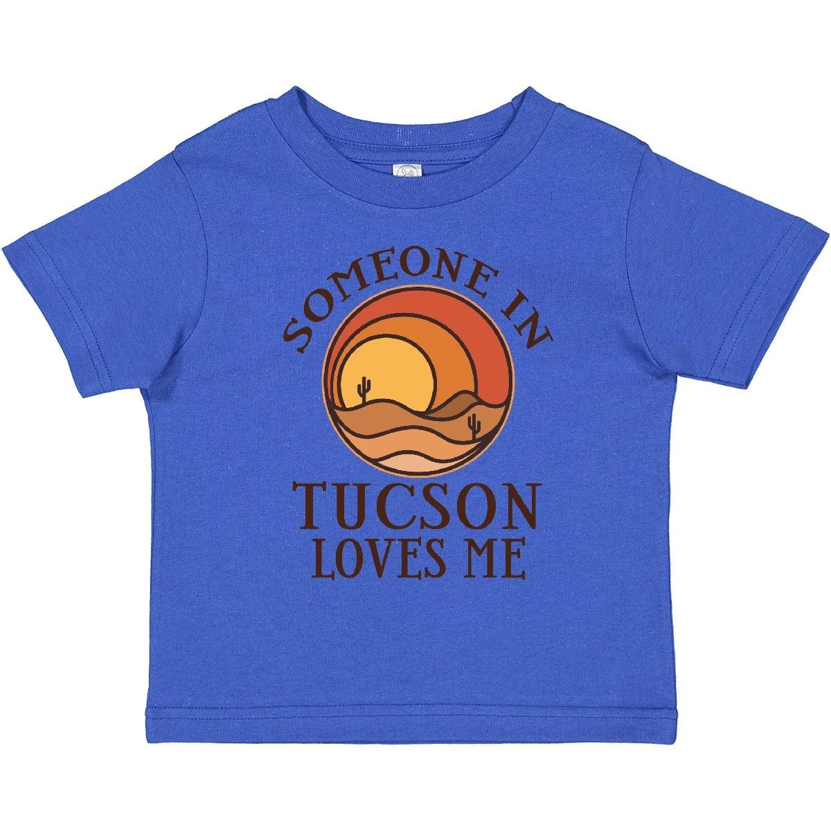 

Inktastic Someone In Tucson Arizona Loves Me Toddler T-Shirt Desert Apparel Kid 160