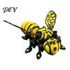 Futuristische Heimdekoration Gelenkige Bienenstatue, 3D-gedruckte bewegliche Gelenke Insektenfigur für Auto Kreatives Geschenk Sammler Armaturenbrett und Schreibtisch