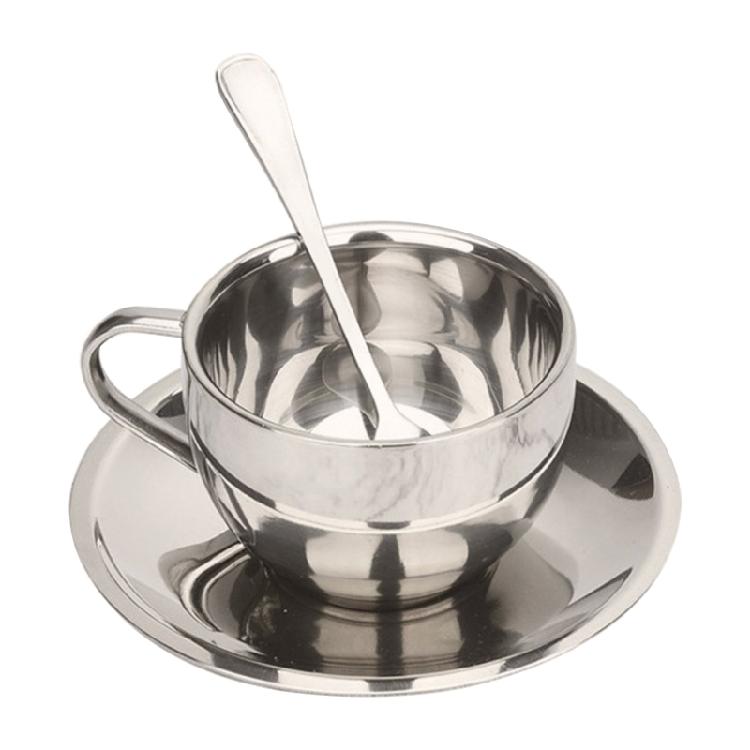 

European-style Coffee Cup with Saucer and Spoon Three-piece Set for Hot Milk Tea 1