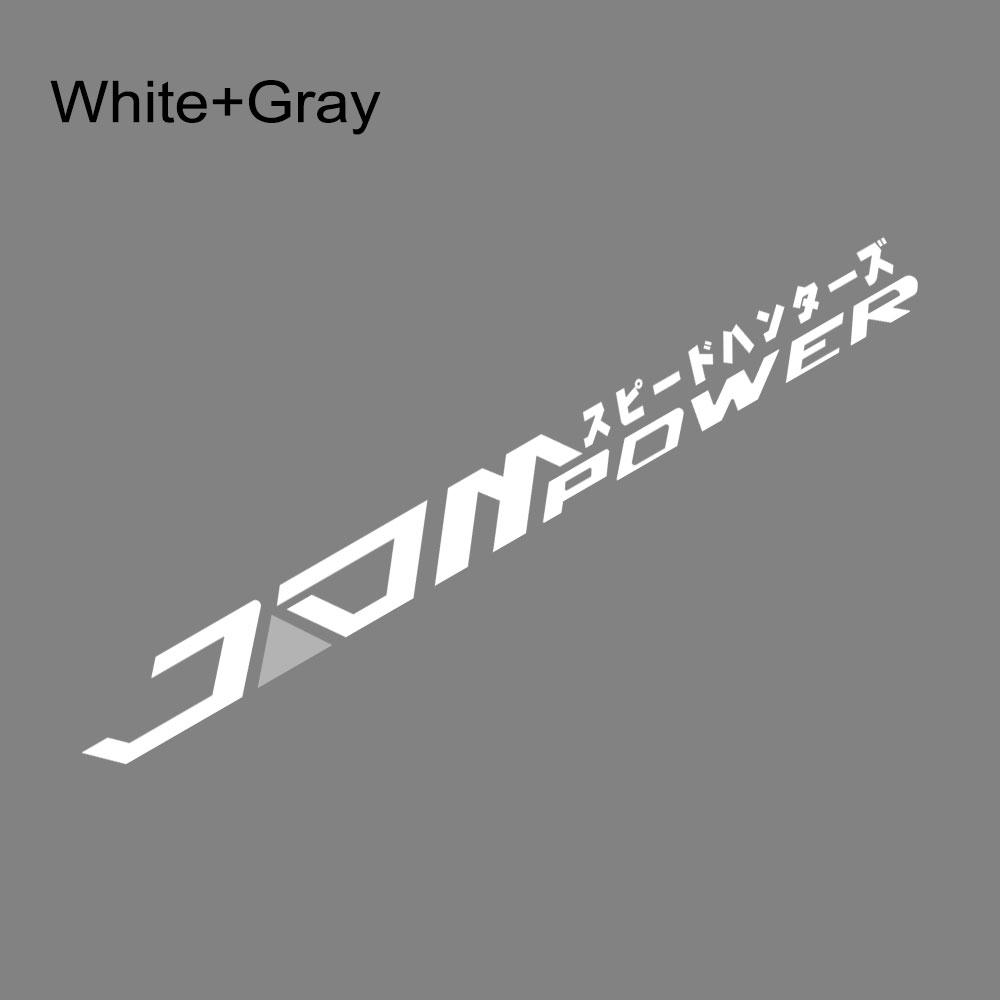 JDM Japanese Racing Vinyl Decal for Car Windshield Waterproof Non-Fading Self-Adhesive Car Sticker Auto Decoration Accessories