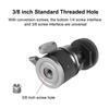 Mini BallHead With Smooth 360°Pivoting Compatible for Camera Tripod And Selfies Stick Strong Durability&High Stability
