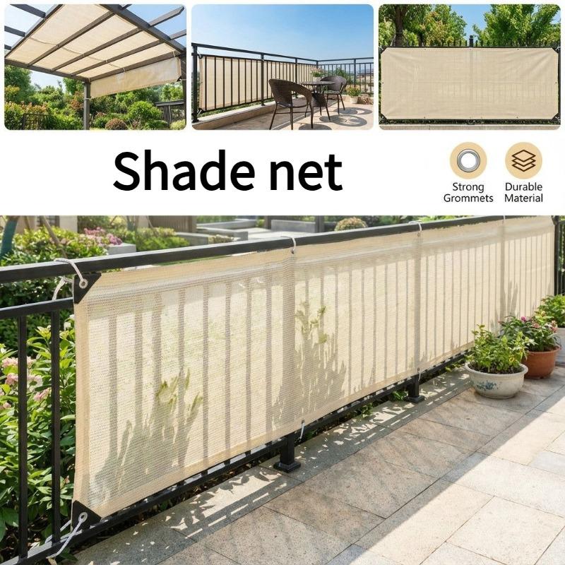 UV Resistant Sunshade Net Garden Plant Shading Nets Balcony Privacy Fence Screen Courtyard Parking Spaces Swimming Pools Multi-functional Net Shed