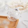 Champagne Gold Christmas Tree Ornaments: Spherical, Pine Cone, and Snowflake Shapes.