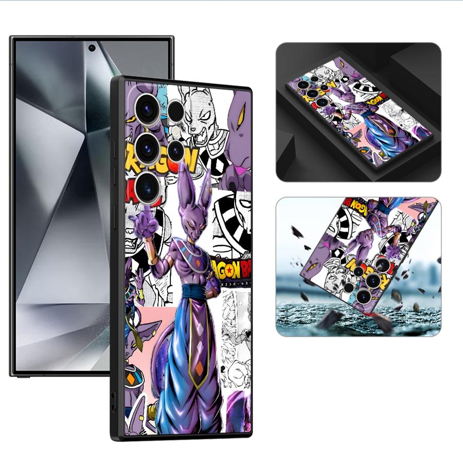 Case for Samsung Galaxy S26 S25 Ultra S24 Plus Note 20 Ultra 8 9 10 S10 S9 S23 S21 FE S20 Funda Phone Cover Dragon Ball Goku