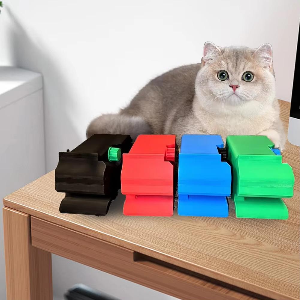 Cute Cardboard Cutting Machine For Cat Scratchers 3D Printed Kitten Shaped DIY Cutter Tools Utility Knife for Cardboard Carton