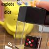 Magic Prop Exploding Dice Ring Surprise Box: Transforming Colorful Dice into Creative Gifts.