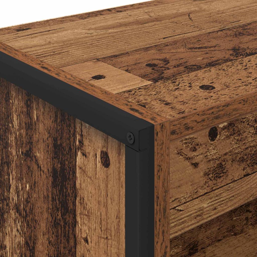 Bookshelf 80 x 30 x 121 cm Engineered Wood Reclaimed Wood