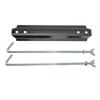 Battery Hold Down Kit Universal Stainless Steel Battery Crossbar with 8.7in Support Rods Carbon