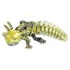 3D-gedrucktes Axolotl-Spielzeug Sammlerstück Bewegliche mechanische Axolotl-Figur Schreibtischspielzeug zur Stressreduzierung Heimdekoration