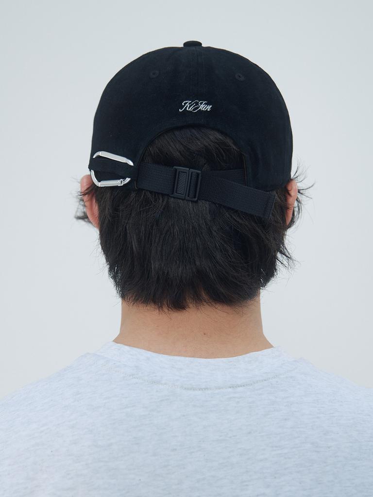 Gijunmaen K Initial Cap Black