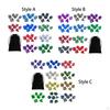 70 Pieces Acrylic with Storage Toys Table Games Sets for D12 D8 D10 D6 D4