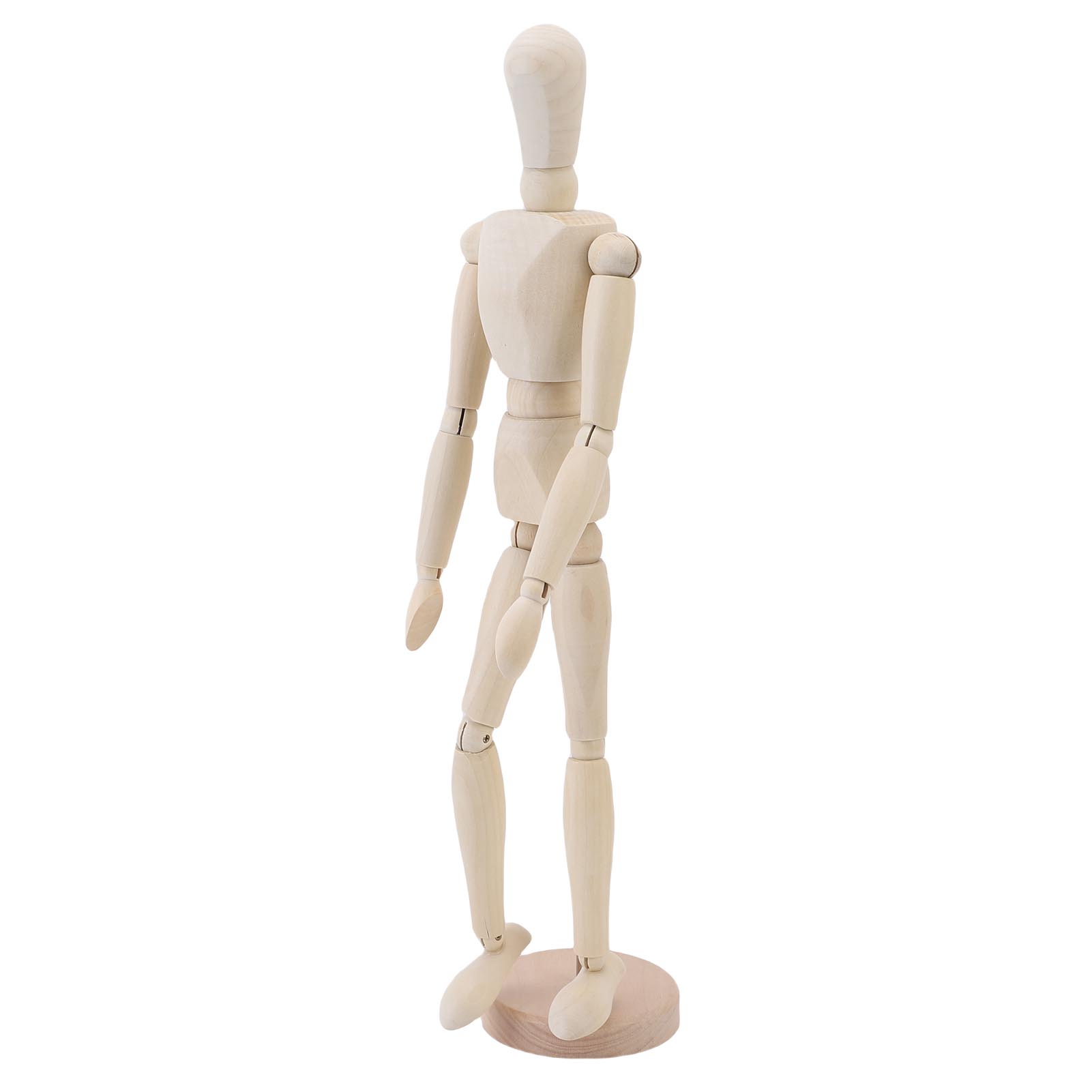 Художник Рисование Манекен Деревянный Шарнирный Манекен Фигура Человека с Основанием Гибкое Тело