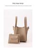 In Stock: Songmont Medium Pine Basket Handbag, Large Capacity Crossbody Bucket Bag