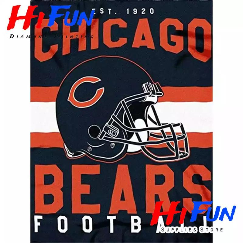 Diamond Painting Kits for Adults ,American Football Sports , DIY 5D Diamond Art ,Wall Decoration,Gift Options for Football Fans