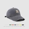 Cotton Baseball Cap Washed Cloth Men Women Snapback Hat Vintage Hip Hop Fitted Caps Solid Color Dad Bone Casquette