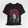 Anime Graphic Tee, Itachi Uchiha Shirt, Unisex Jersey Tee, Short Sleeve Top,