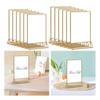 6Pcs Acrylic Sign Holder Stand Poster Home Meetings Table Menu 7